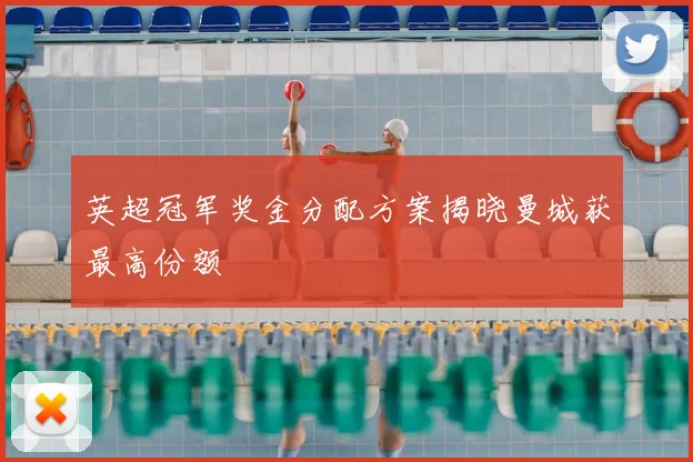 英超冠军奖金分配方案揭晓曼城获最高份额